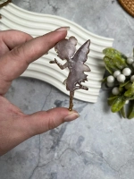 Брошь Фея из эпоксидной смолы