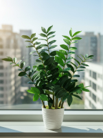 Искусственное растение Замиокулькас 75см в кашпо