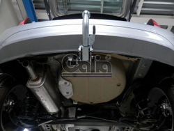Фаркоп оцинкованный Galia O064C для Opel Meriva 2010-(паспорт и сертификат в комплекте)(без электрики)