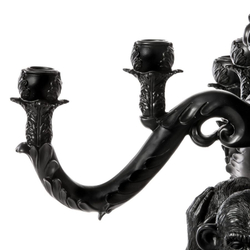 Канделябр Giant Burlesque 3 Monkeys Black 14874 NER