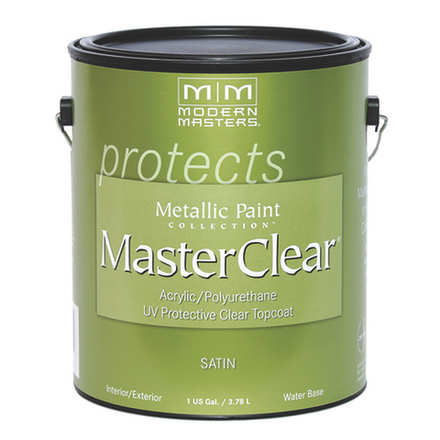 Защитный лак для перламутровых и металлических красок Modern Masters protects Master Clear