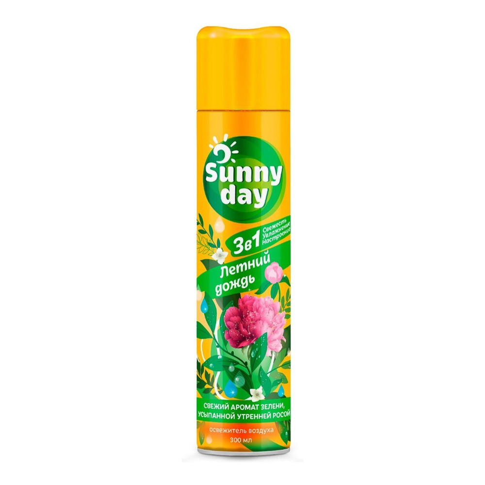 Освежитель воздуха Sunny Day Летний дождь 300мл.Арнест