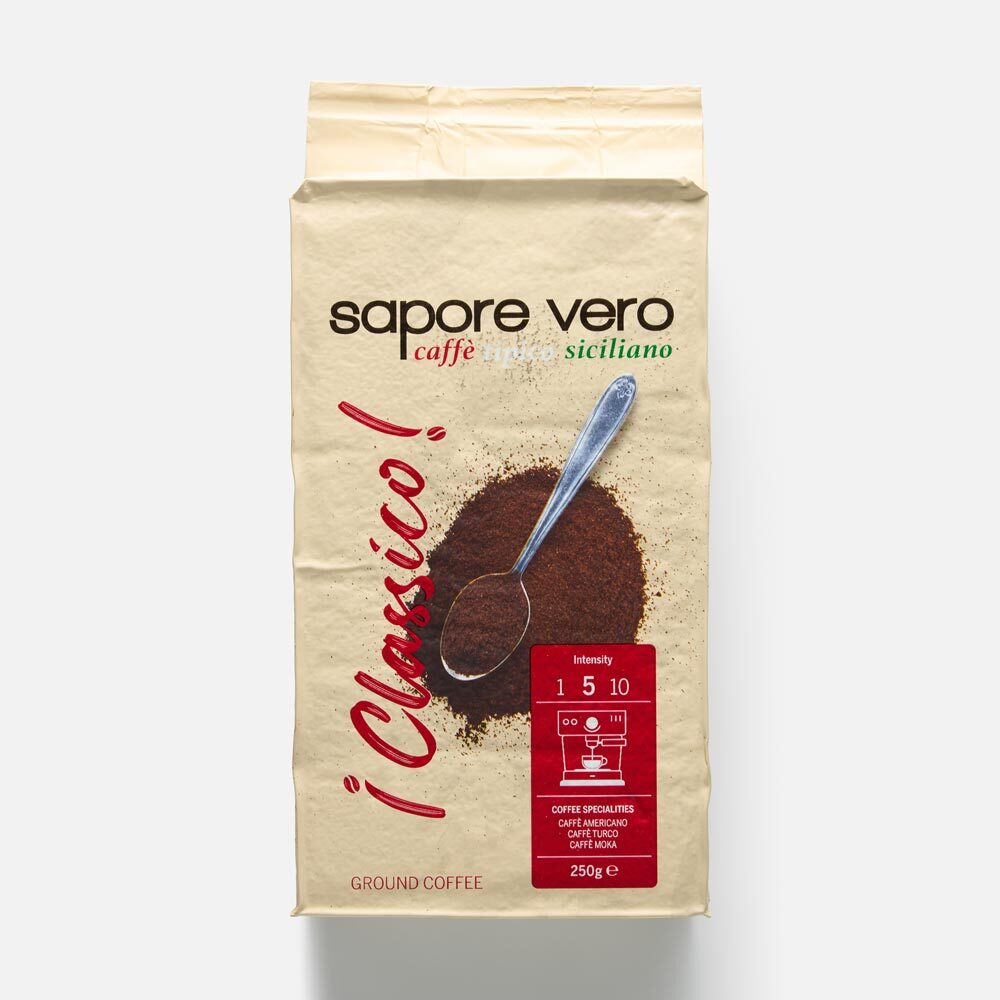 Кофе Sapore Vero Classico молотый, 250 г