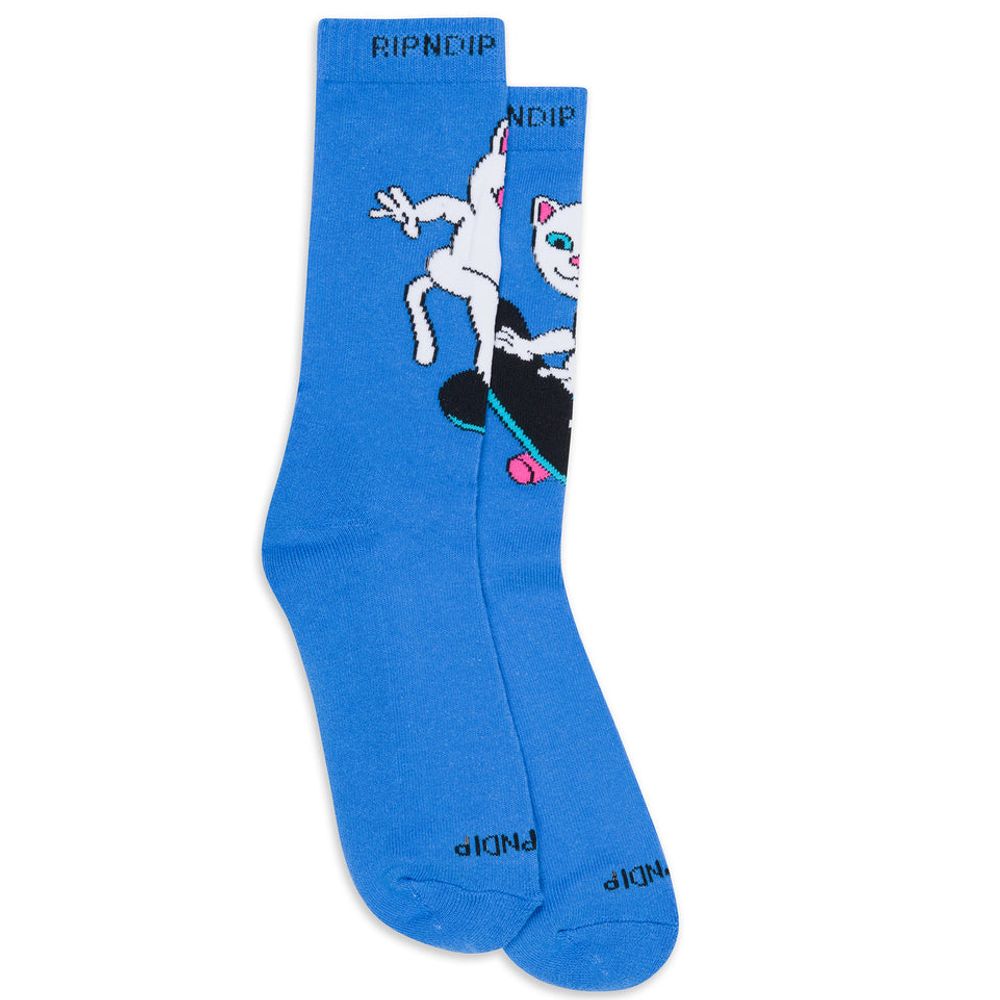 Носки Ripndip Skater Nerm Socks (Slate Blue)