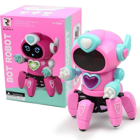 Интерактивная игрушка танцующий робот " Robot Bot Nina Robot "