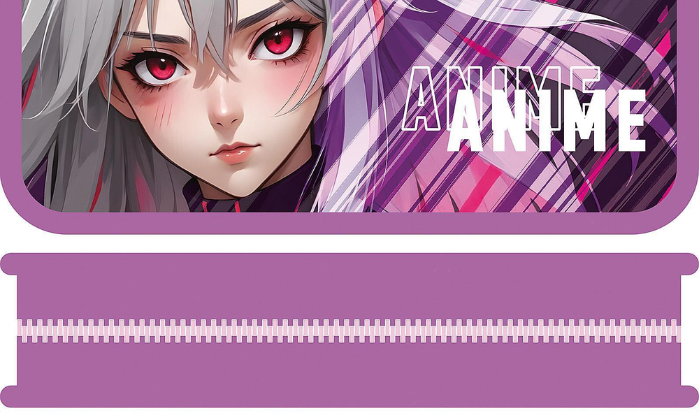 Пенал 1 секц. малый 190/65 "Смелая девчонка 2025"