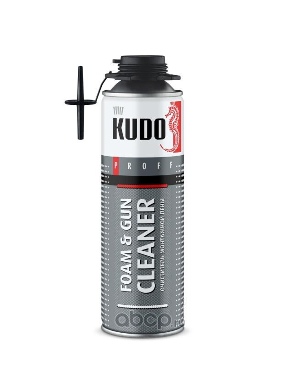 Очиститель монтажной пены "KUDO PROFF" 650мл/456г