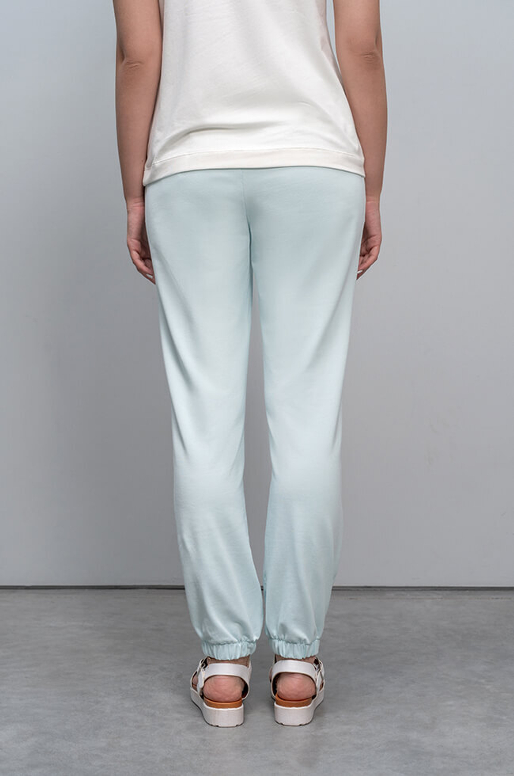 3923 Брюки женские (аква)