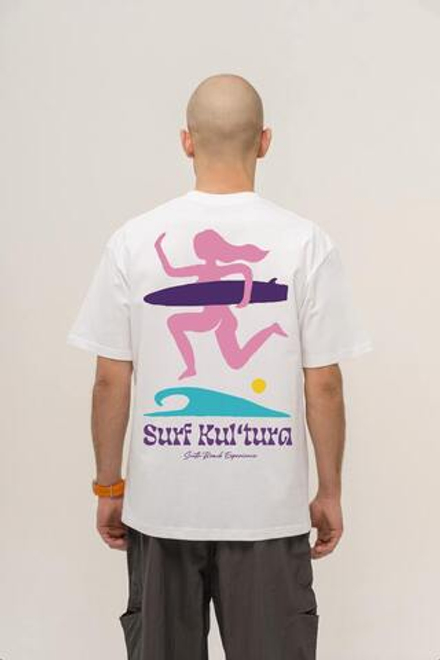 Футболка KUL'TURA "Surf Kultura" Белый