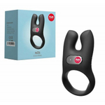 Эрекционное кольцо с вибрацией Nōs от Fun Factory (черное)