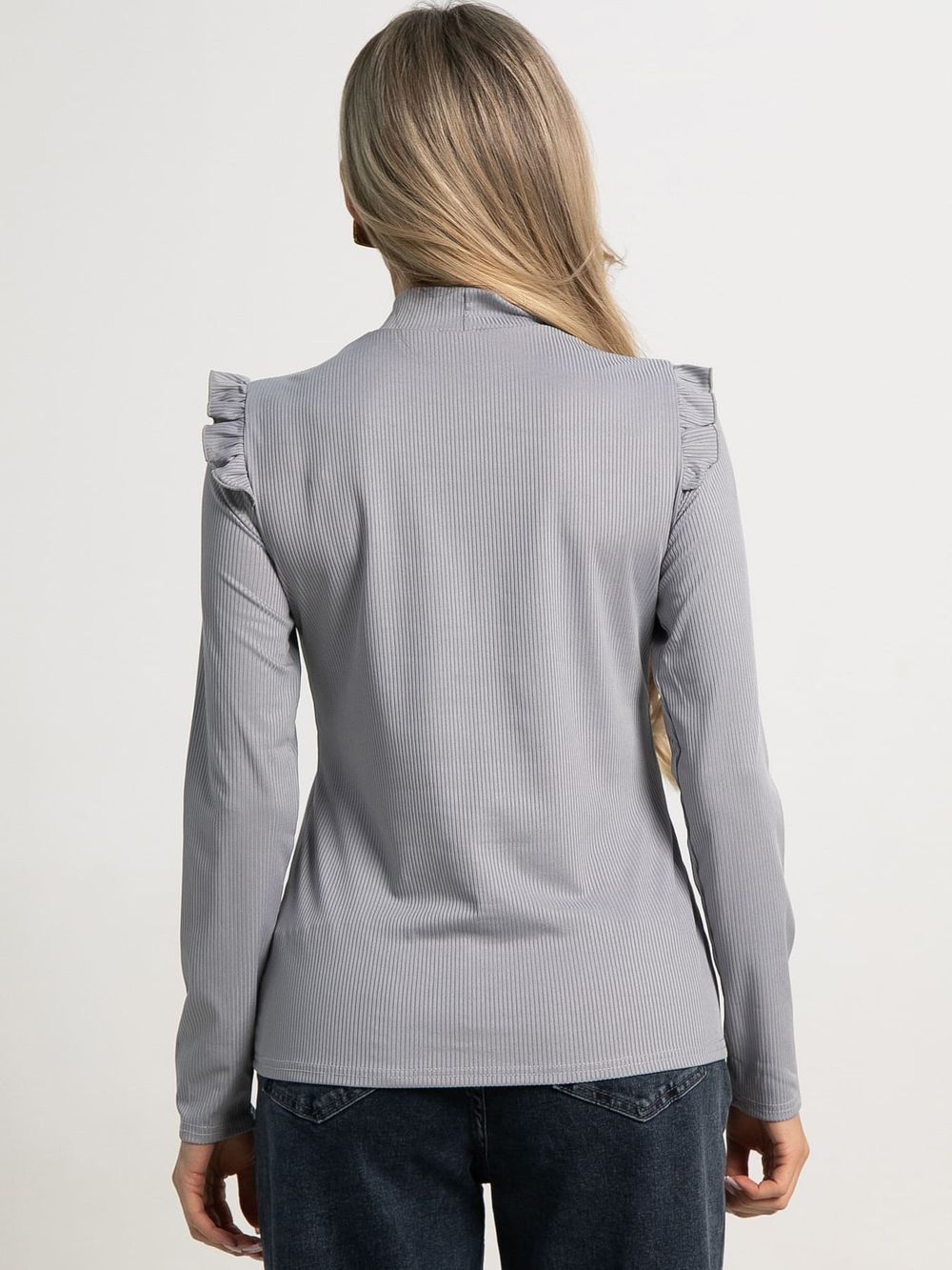 Блуза Синель (серая) Б15266-50М LT Collection