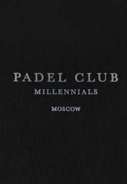 Футболка "PADEL CLUB" Черная