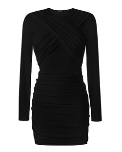 Платье mini с драпировками