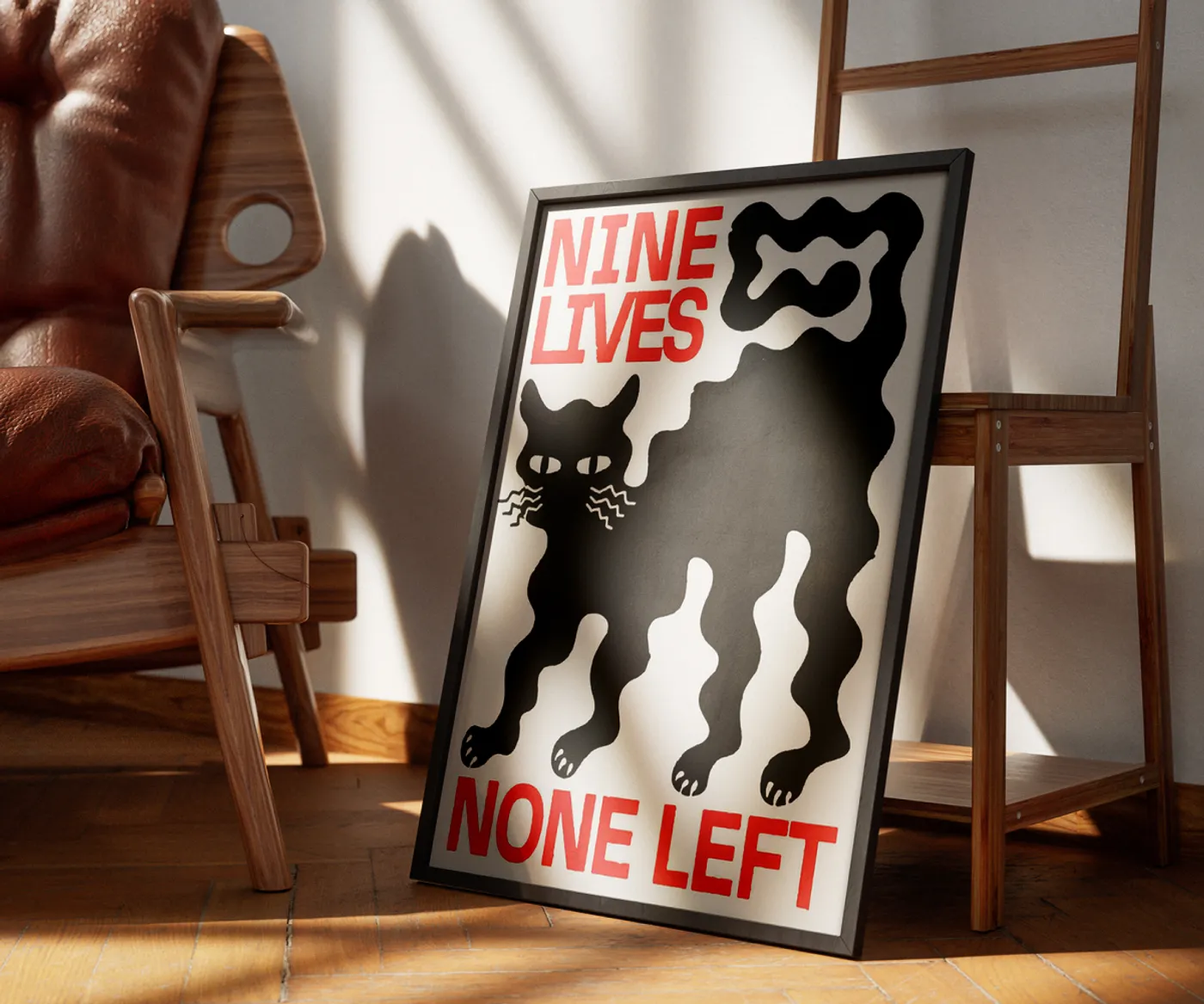 Постер на холсте Nine Lives