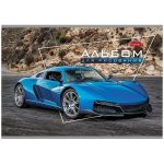 Альбом для рисования 32л, А4, Хатбер Автотюнинг, на скрепке, обл. пластик, ассорти