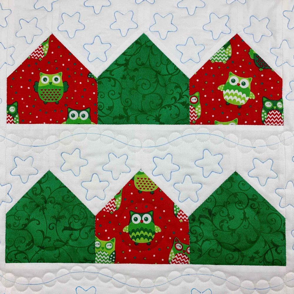 Шаблон для стежки  и аппликации "Звездочки-1" (арт. Т49)