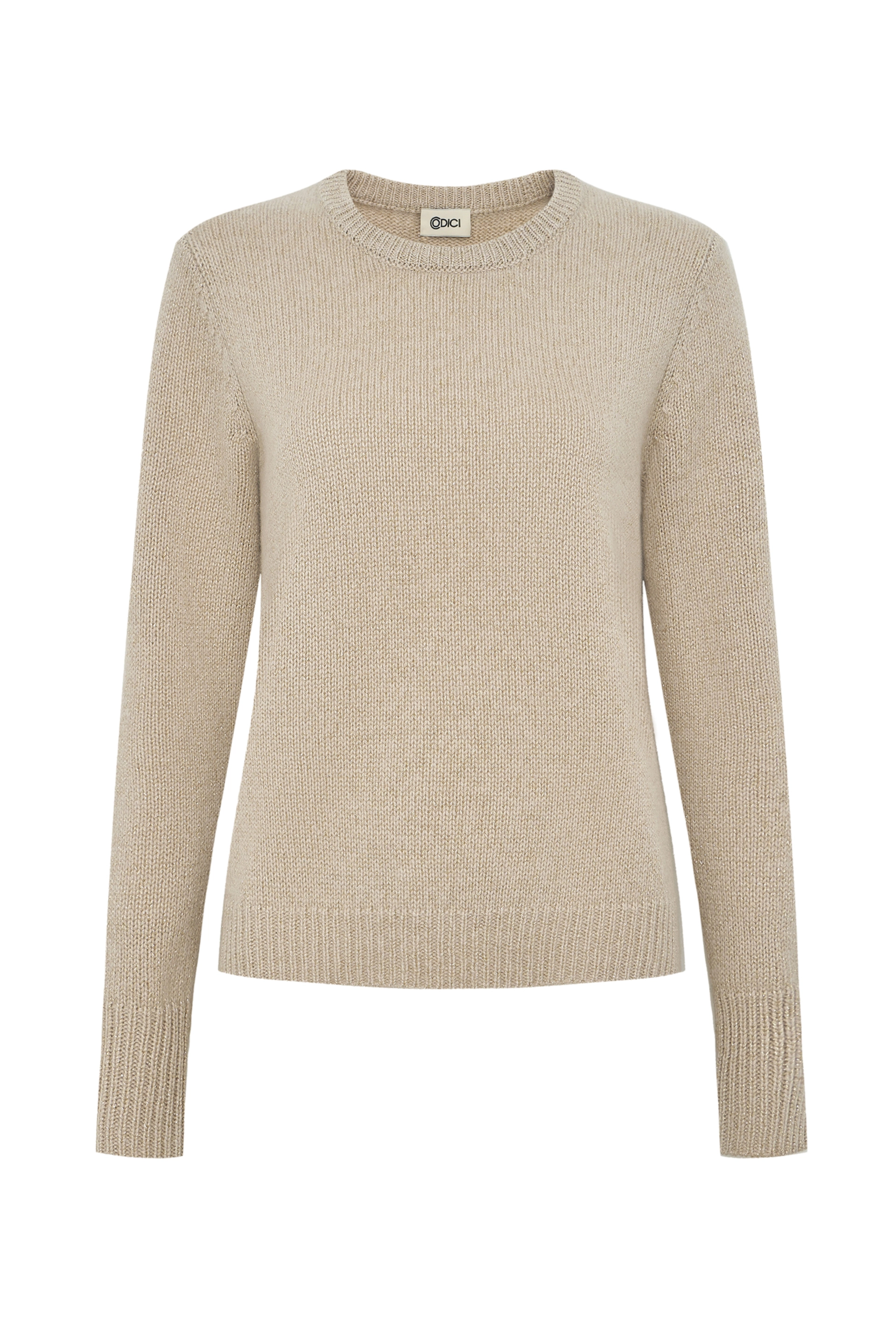 Кашемировый свитер с люрексом