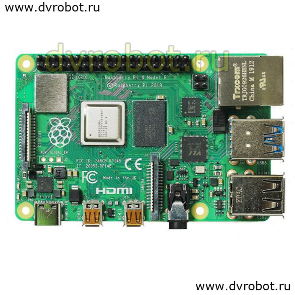 Компьютер Raspberry Pi 4 Model B 1ГБ
