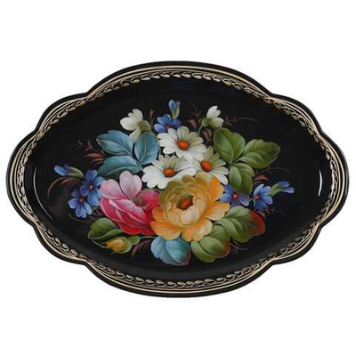 Zhostovo metal tray A11D070425198