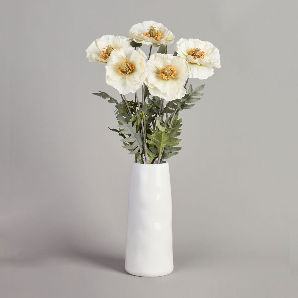 ЦВЕТОК ИСКУССТВЕННЫЙ "МАК" ВЫСОТА=72СМ. (МАЛ=24 ШТ/КОР=96ШТ.)