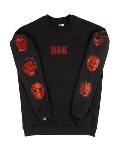 Свитшот HOOK Ужас чёрный