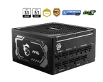 Блок питания MSI 1250W, MAG A1250GL PCIE5, Full Modular, ATX, 80+ GOLD, КПД >90%, Fan 135mm, Черный