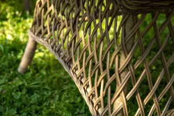 "Эспрессо–150 S" обеденная группа плетеная, цвет соломенный