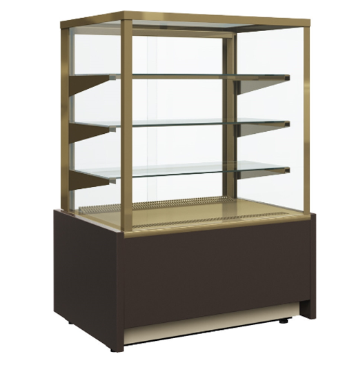 Кондитерская витрина CARBOMA ВХСв-0,9д CUBE LIGHT (KC70 VM 0,9-1)