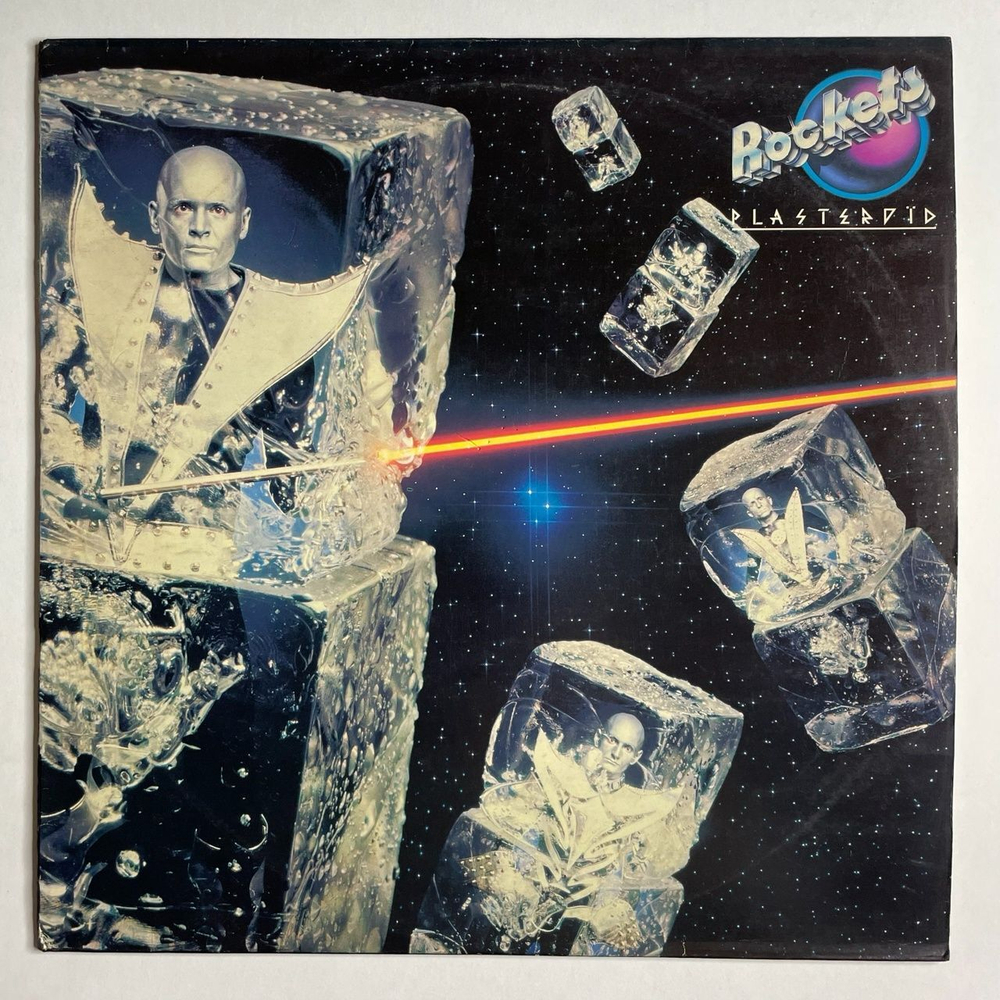 Винтажная виниловая пластинка LP Rockets Plasteroid (Italy 1979) Legion Of Alians