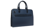 MICHAEL KORS Hudson Cow Leather Briefcase Large Men"s Marine Blue