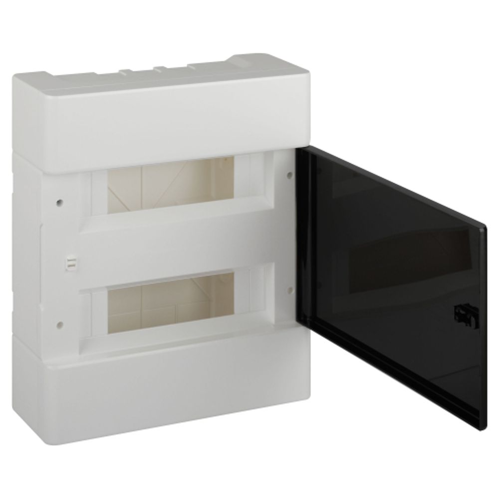 Корпус пластиковый навесной ЭРА TREND ЩРН-П-24 IP41 прозрачная крышка белый