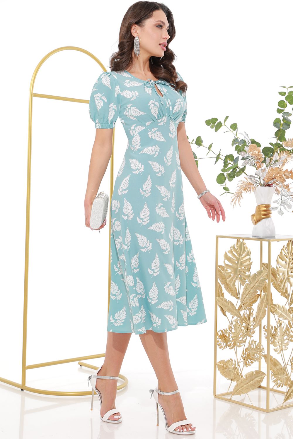 Платье Триумф лета, скай DStrend (Акция)