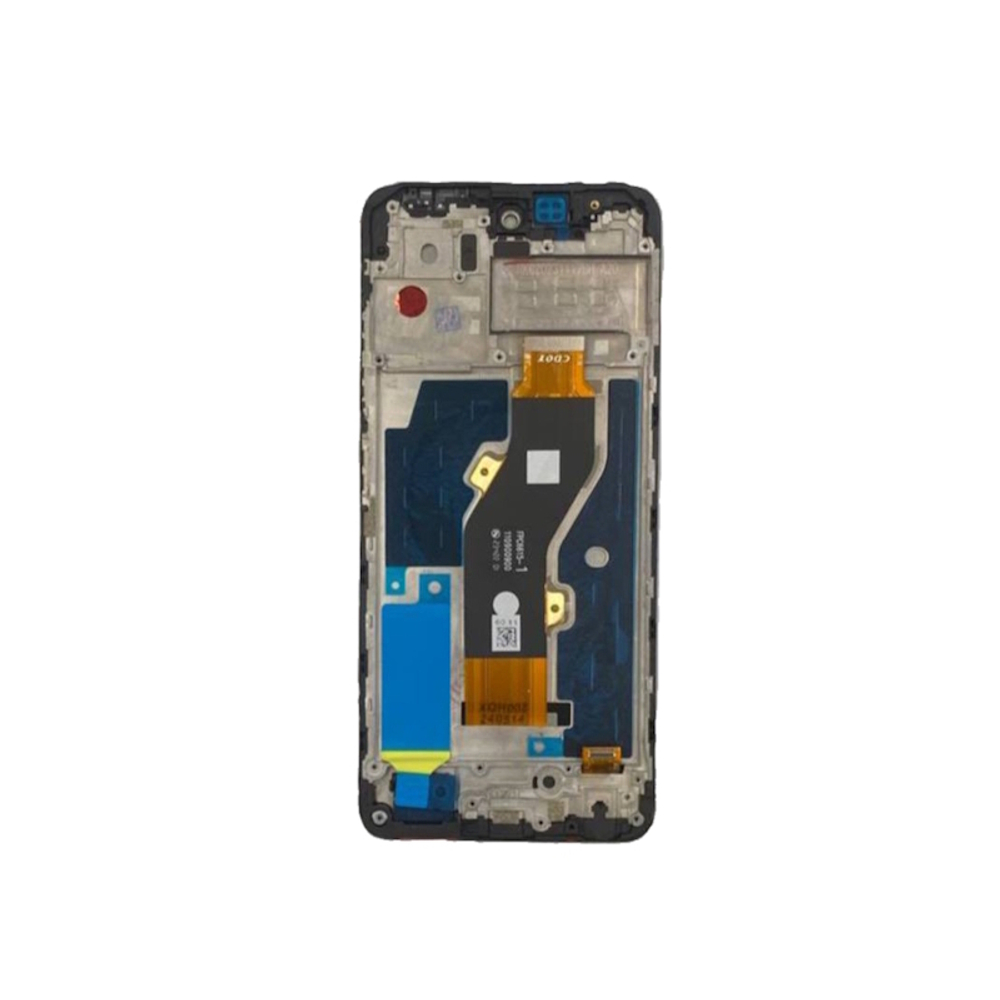 Дисплей для Infinix Hot 40i (X6528B) с тачскрином и рамкой Черный - OR