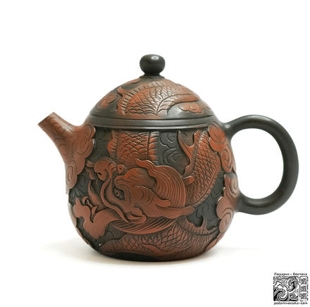 Цзяньшуйский чайник ручной работы, авторская коллекция «Подарков Востока», 140 мл