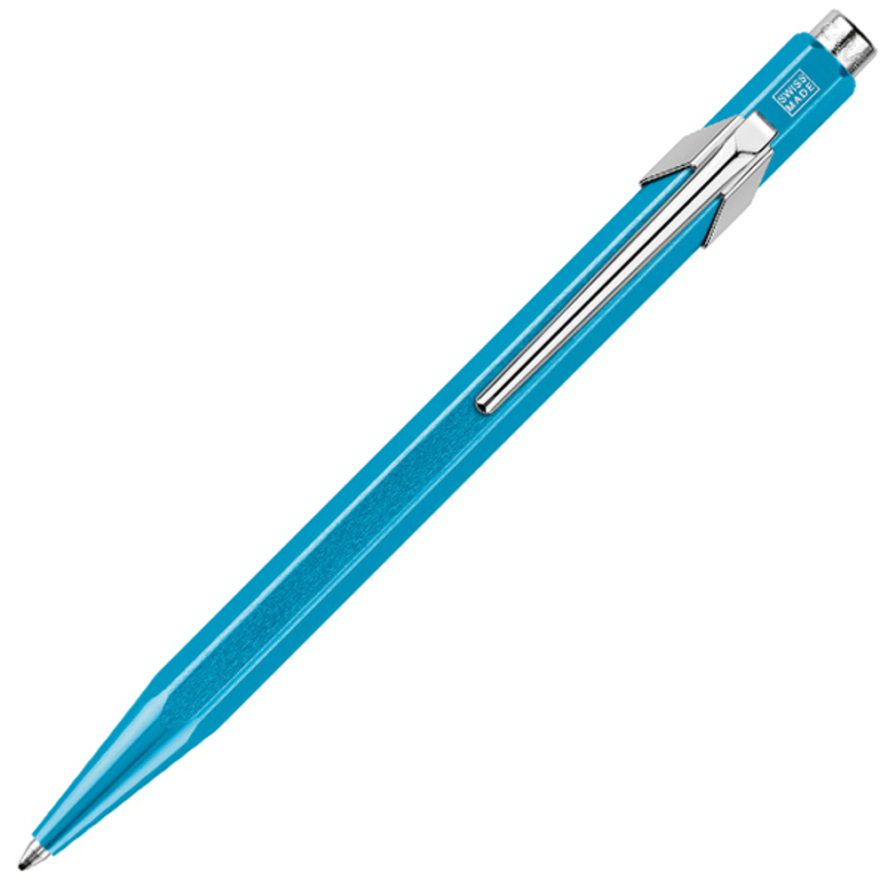 Caran d’Ache Office 849 Pop Line -  Turquoise , шариковая ручка, M