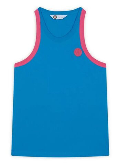 Женский топ теннисный Roland Garros Pop Energy T-Shirt - небесный