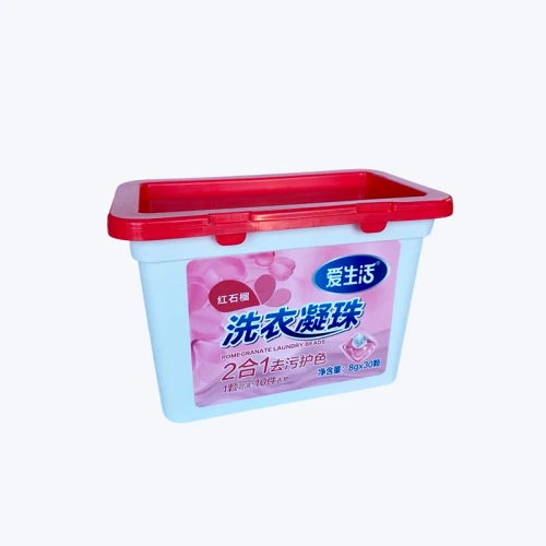 Гелевые капсулы для стирки белья "Красный гранат" ILIFE, 30 шт.