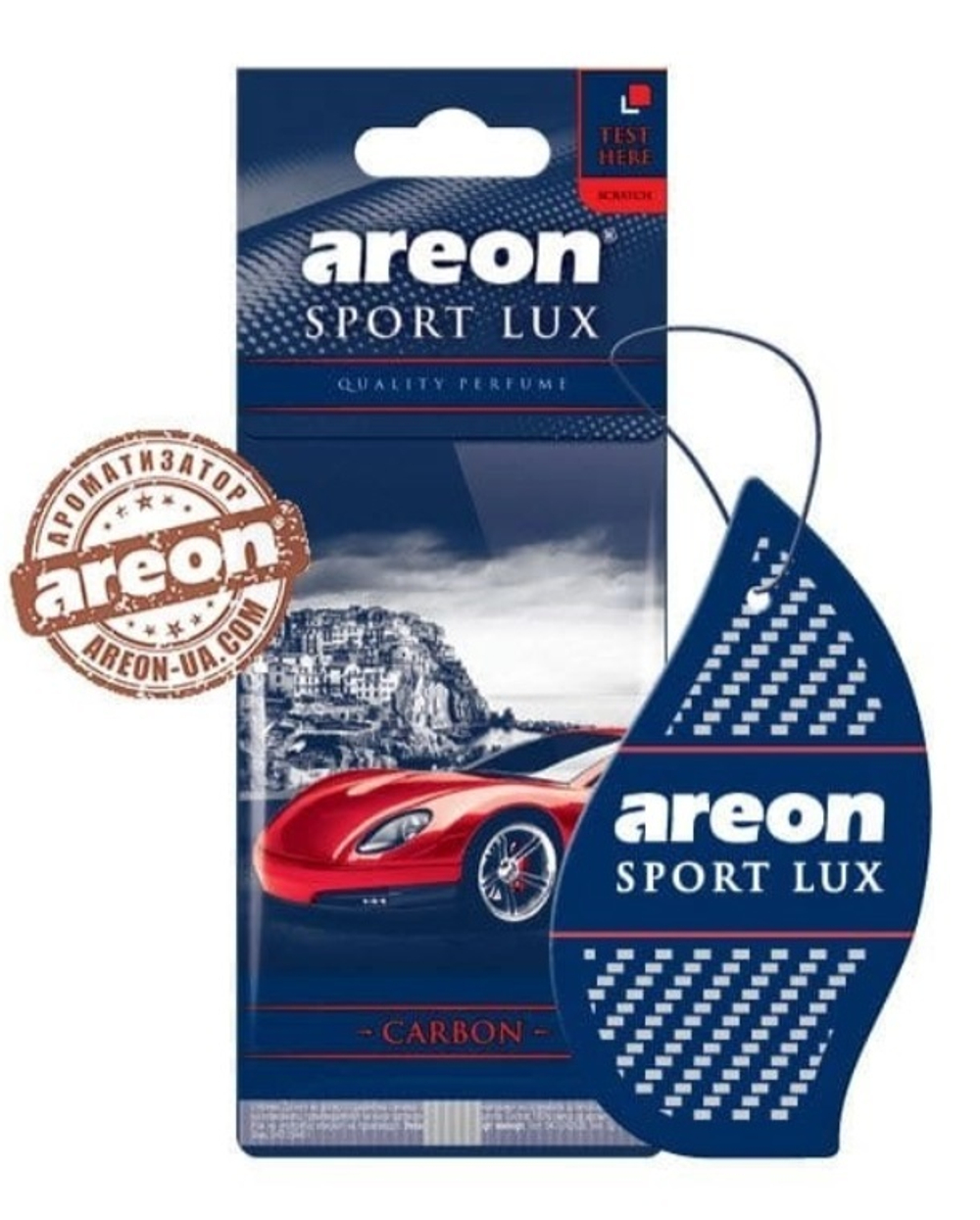 АРОМАТИЗАТОР Д/АВТО AREON DRY SPORT LUX СУХОЙ В АССОРТ-ТЕ