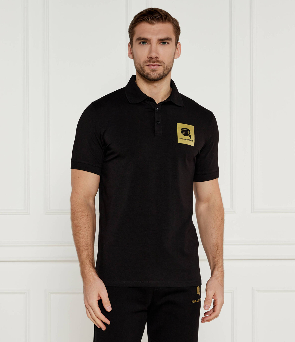 Поло Karl Lagerfeld - черный(745460 551235)