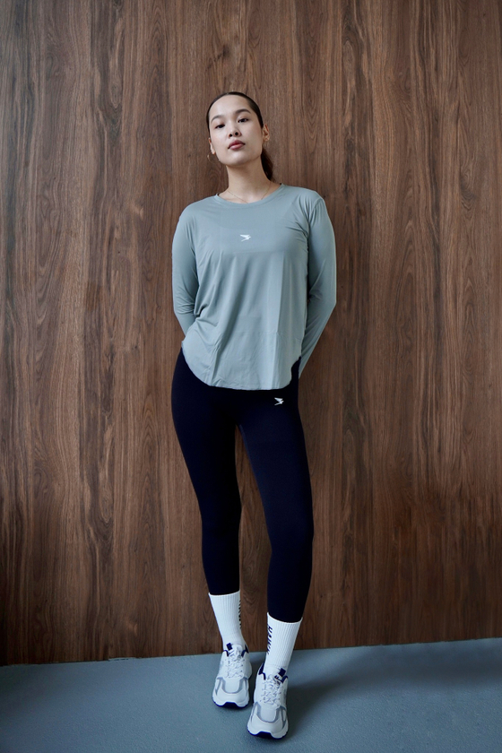 ЛОНГСЛИВ IRIS (серо-голубой)