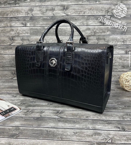 Дорожная сумка Stefano Ricci из кожи крокодила