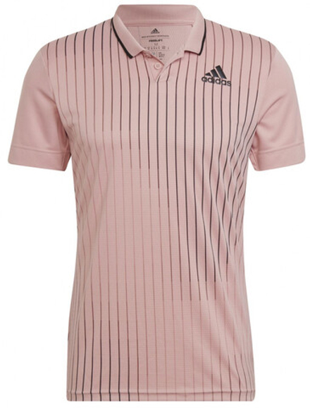 Мужское теннисное поло Adidas Melbourne Polo M - wonder mauve/black/grey six