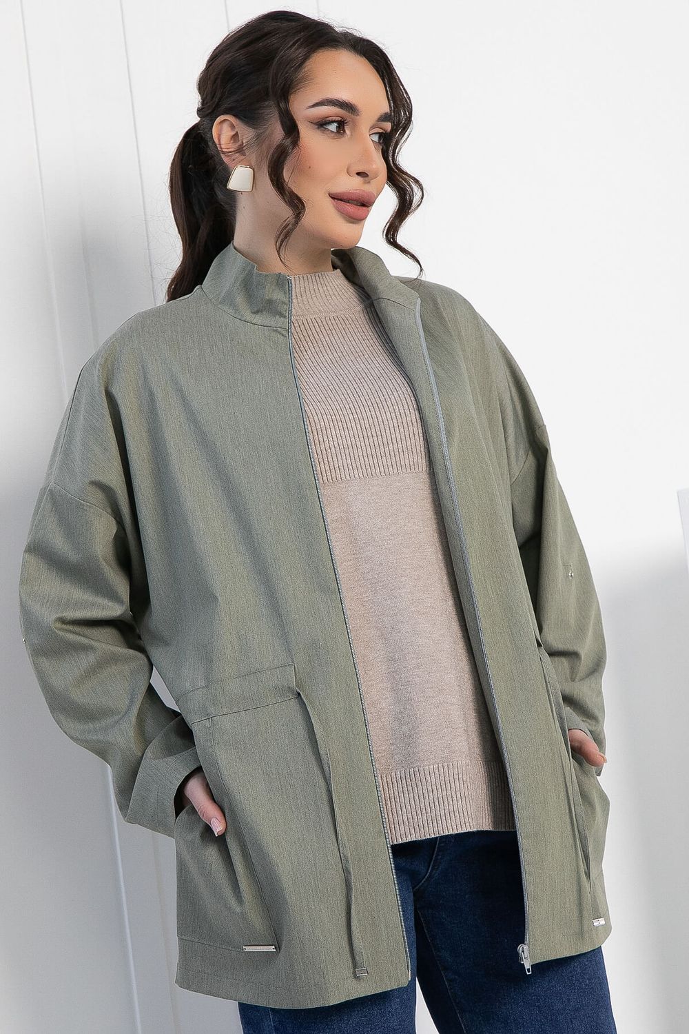 Жакет Эсми (хаки) Б12917-44М LT Collection