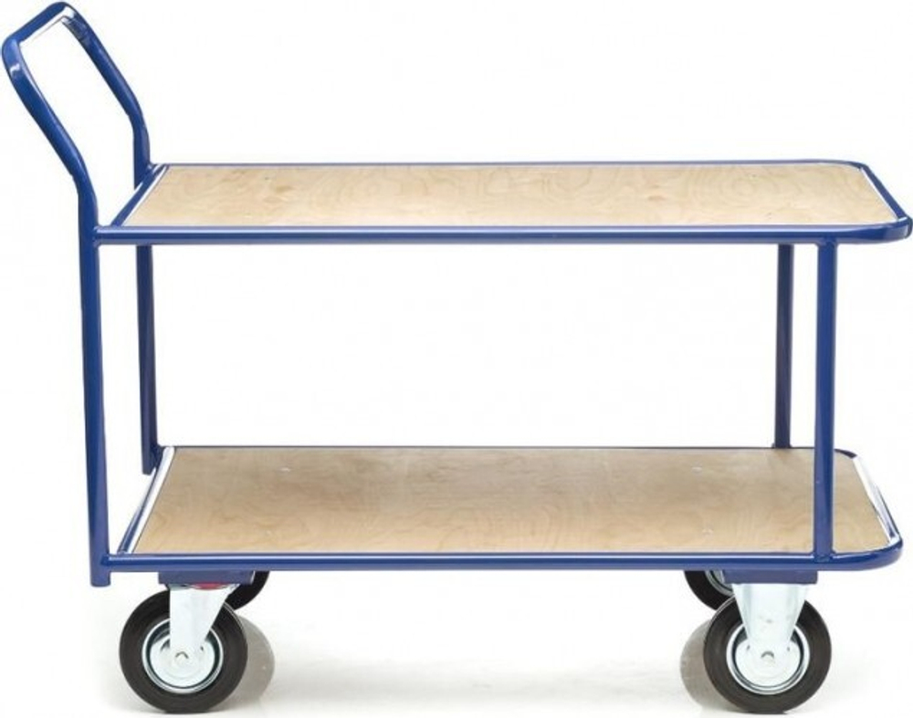 Тележка платформенная СТЕЛЛА-ТЕХНИК КП-2-150 2-х ярусная, 700х1200мм КП-2-150-И