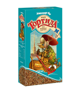 Тортила М Корм для водяных черепах, 50гр.