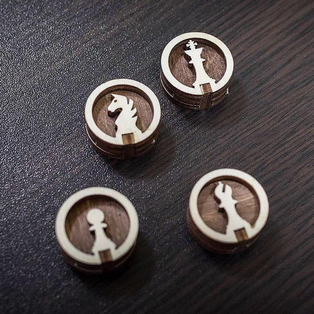 Сборная деревянная модель «GAMESET - Игровой набор» (EWA)