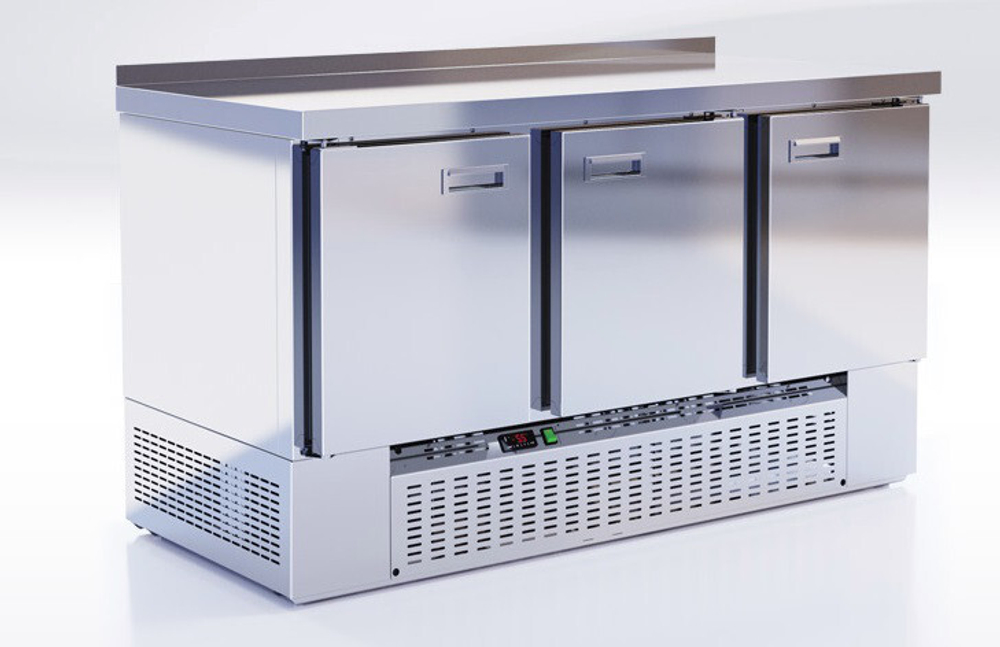 Морозильный шкаф стол Cryspi СШН-0,3 GN-1500 NDSBS