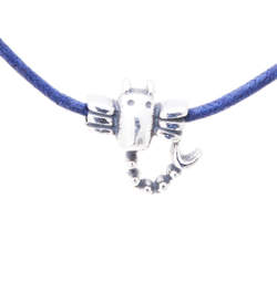 "Ринто" подвеска Скорпион в серебряном покрытии из коллекции "Zodiak Kids" от Jenavi