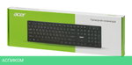 Клавиатура Acer OKW122 черный (ZL.KBDEE.00C)