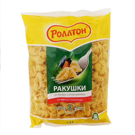 Макароны Роллтон ракушки 400 гр